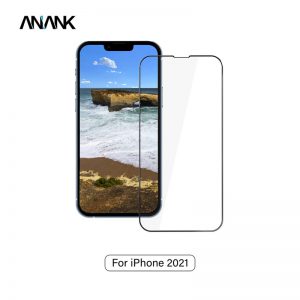 Kính cường lực iPhone 13/13 Pro ANANK - Trong viền đen