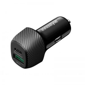 Củ sạc nhanh xe hơi Innostyle Poweron Speed 38W IC38-2PDBLK Củ sạc nhanh xe hơi Innostyle Poweron Speed 38W IC38-2PDBLK