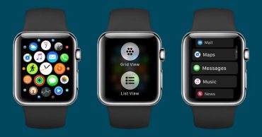 giao diện Apple Watch thumb
