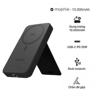 Pin sạc dự phòng Mophie Snap+ Powerstation Stand 10.000mAh