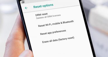 reset điện thoại Android thumb