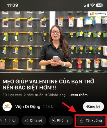 Hướng dẫn tải video từ YouTube về iPhone đơn giản nhanh chóng 1 Tải video trực tiếp từ Youtube