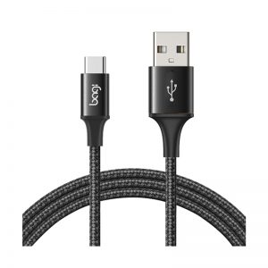 Cáp sạc Bagi USB-A to Type-C (1m) vỏ dù CS100