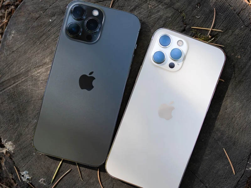 So sánh iPhone 12 Pro Max và 13 Pro Max tương đương