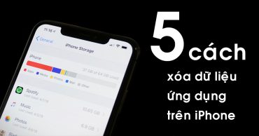 cách xóa dữ liệu ứng dụng trên iPhone thumb