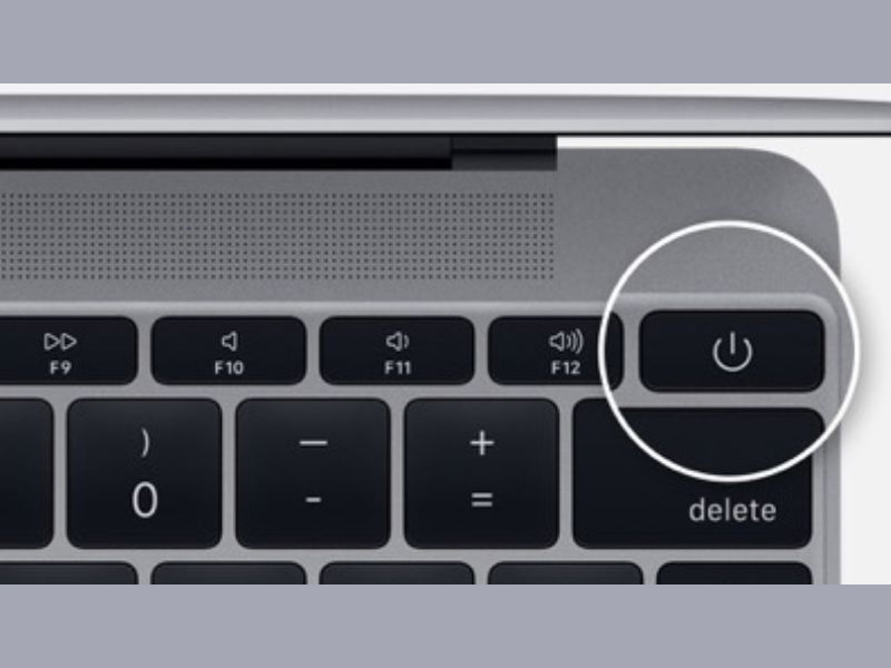 MacBook sạc không vào pin khởi động