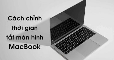 chỉnh thời gian tắt màn hình MacBook thumb
