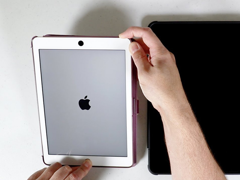 giải phóng dung lượng iPad restart