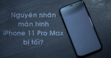 Nguyên nhân màn hình iPhone 11 Pro Max bị tối và cách khắc phục hiệu quả