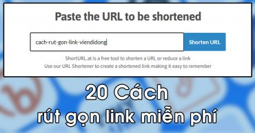 cách rút gọn link thumb