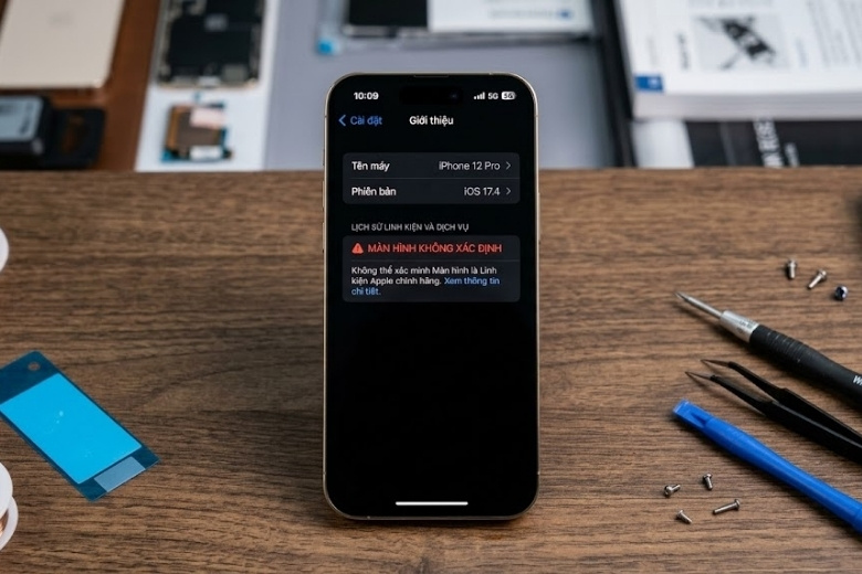 Tổng hợp cách khắc phục khi iPhone bị vỡ màn hình đơn giản, hiệu quả 6 Lỗi Face ID, mất True Tone và cảnh báo linh kiện trên iOS