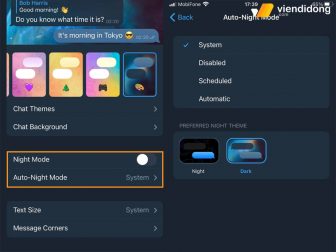 Telegram Layout Night Telegram là gì? - Ứng dụng nhắn tin miễn phí đa tính năng