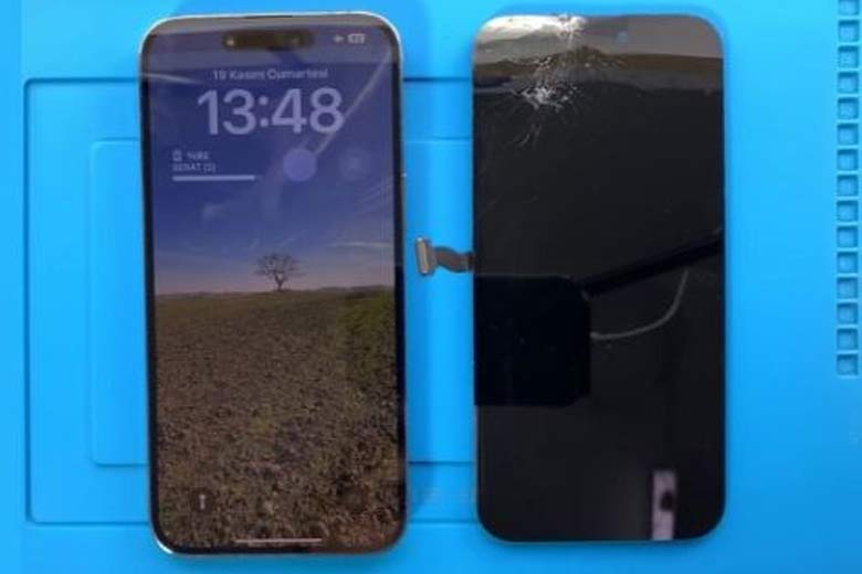 Cần kiểm tra bảo hành và nguồn gốc linh kiện trước thi thay màn hình iPhone 14