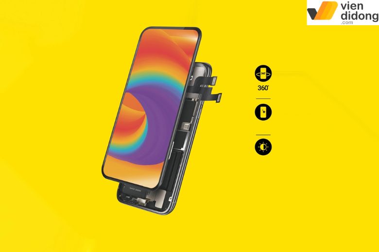 Thay màn hình iPhone 14 Pro Pisen có chất lượng hiển thị ổn định trong tầm giá