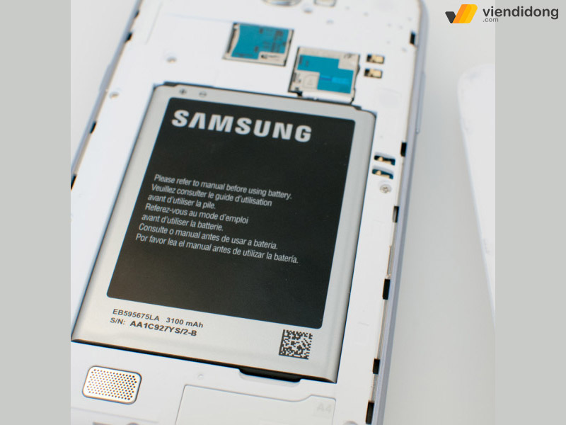 thay pin Samsung dấu hiệu