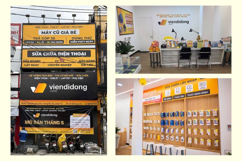 Địa chỉ các chi nhánh Viện Di Động tại TP.HCM & các tỉnh 9 Viện Di Động Nguyễn Ảnh Thủ, hỗ trợ nhanh các nhu cầu sửa chữa và thay linh kiện