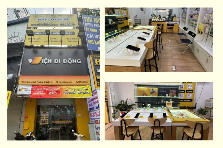 Địa chỉ các chi nhánh Viện Di Động tại TP.HCM & các tỉnh 4 Viện Di Động Ba Tháng Hai, vị trí dễ tìm trên trục đường sôi động của thành phố