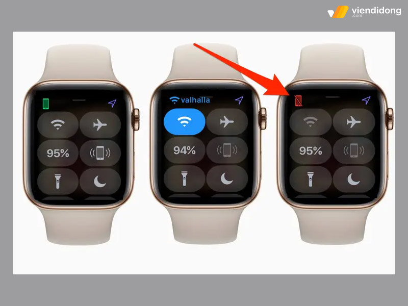 Apple Watch không kết nối với iPhone biểu tượng