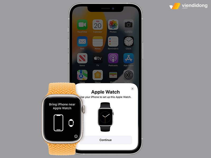 Apple Watch không kết nối với iPhone đúng cách