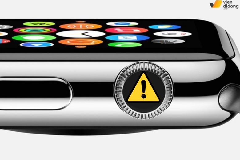 Nhấn nút Digital Crown trên Apple Watch không phản hồi