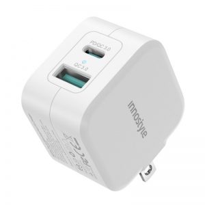 Củ sạc nhanh 20W Innostyle Minigo Pro III Dual PD/QC3.0 Củ sạc nhanh 20W Innostyle Minigo Pro III Dual PD/QC3.0