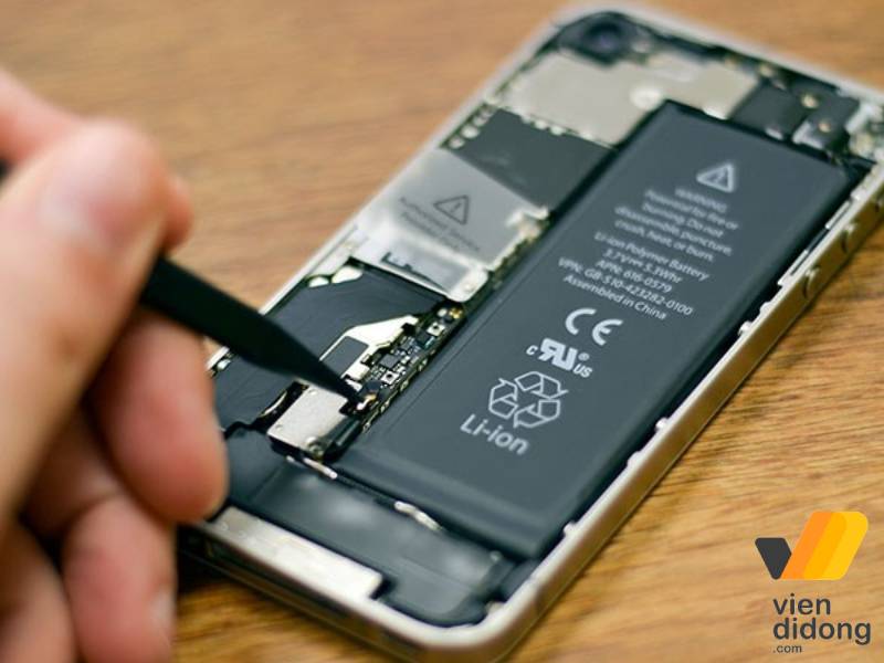 Dấu hiệu thay pin Daison iPhone 6