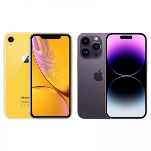 Độ vỏ iPhone Xr lên iPhone 14 Pro