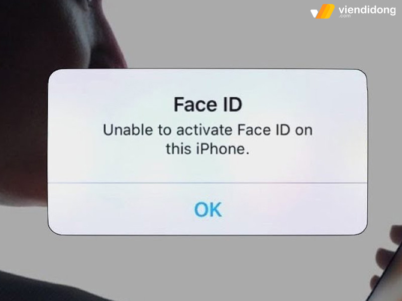 sửa Face ID iPhone dấu hiệu