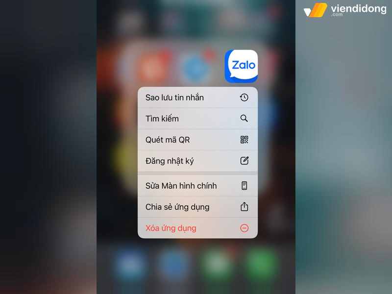 thay đổi nhạc chuông Zalo trên iPhone xử lý