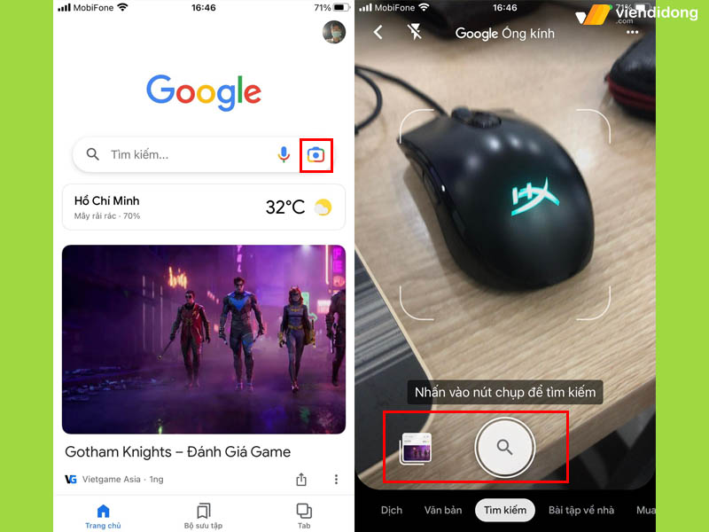Tìm kiếm bằng hình ảnh google