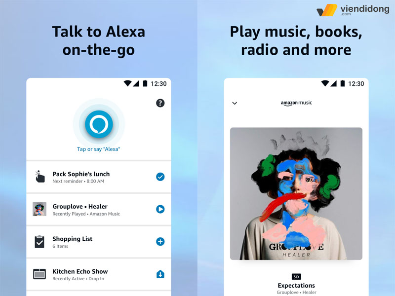 app nhận diện bài hát alexa