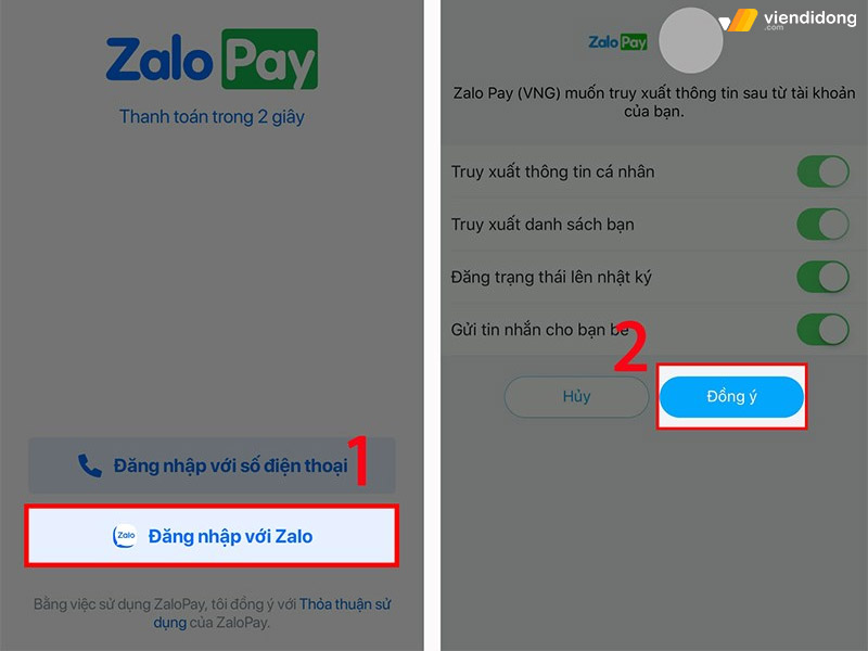 Cách sử dụng Zalo Pay zalo