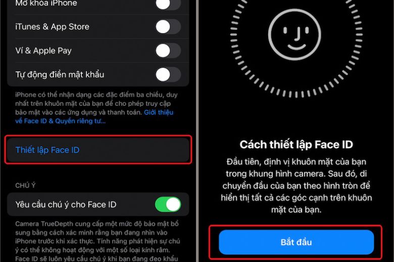Face ID là gì? Tìm hiểu cơ chế hoạt động và độ bảo mật trên iPhone 8 Người dùng có thể thêm diện mạo thay thế trong phần cài đặt Face ID
