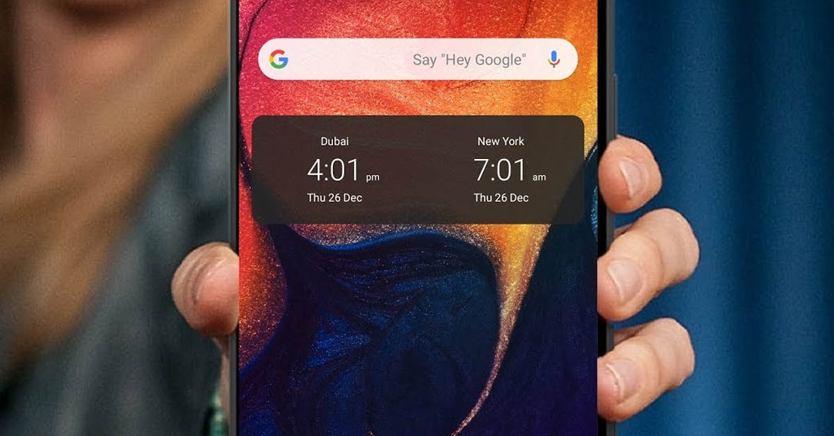 Hướng dẫn cách hiển thị 2 múi giờ trên điện thoại iPhone và Samsung