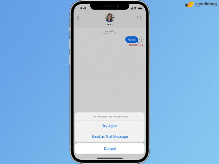 Khắc phục lỗi không gửi được tin nhắn iMessage trên iPhone