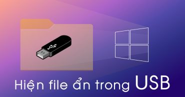 hiện file ẩn trong USB thumb