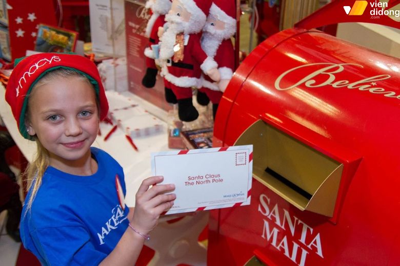 Viết thư cho Santa là một truyền thống vào mỗi mùa Giáng Sinh