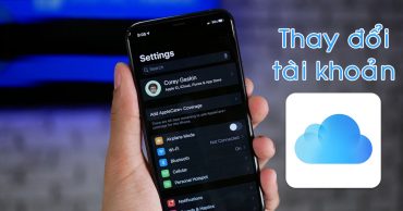 Hướng dẫn cách thay đổi tài khoản iCloud trên iPhone, iPad đơn giản thay doi tai khoan icloud thumb viendidong