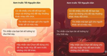 cách đổi theme Tết trên Messenger thumb