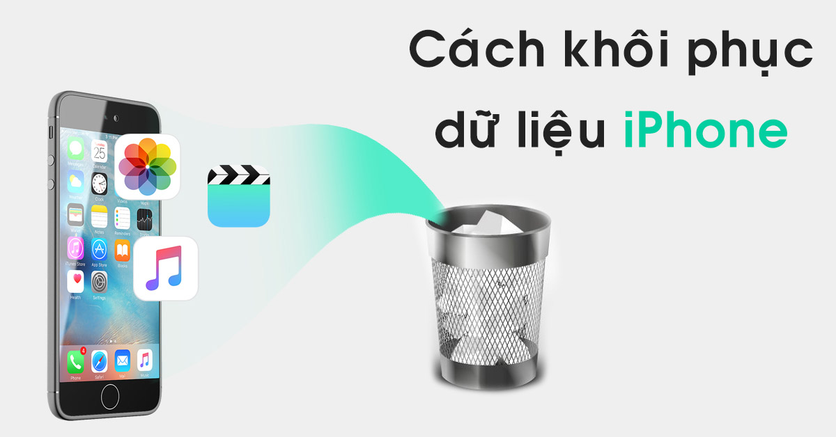 Cách khôi phục dữ liệu iPhone chưa sao lưu hoặc bị xóa đơn giản nhất