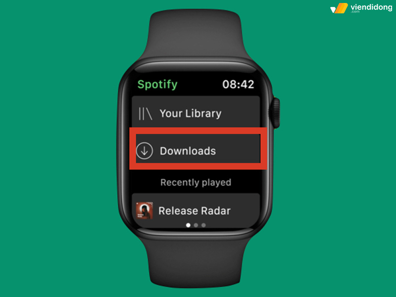 nghe nhạc Spotify trên Apple Watch download