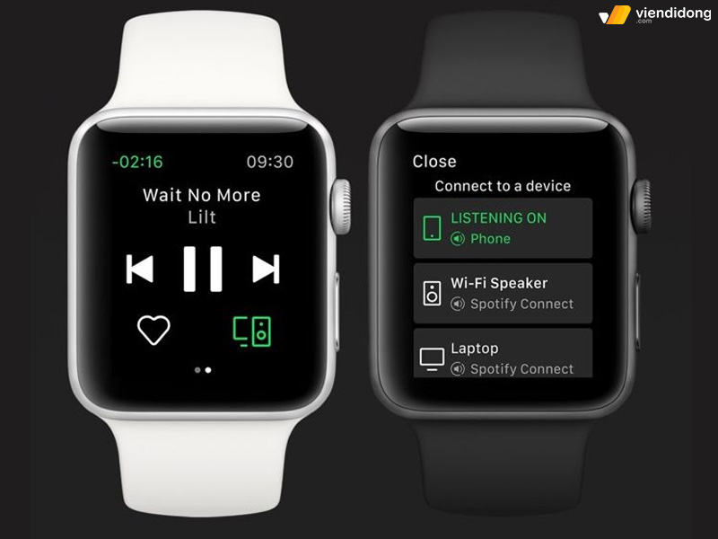nghe nhạc Spotify trên Apple Watch trực tiếp
