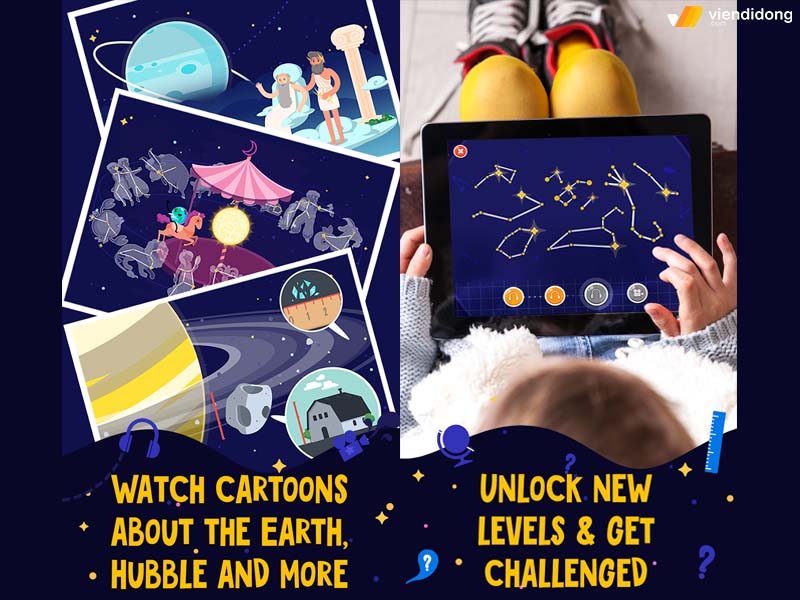 game dành cho trẻ em astronomy