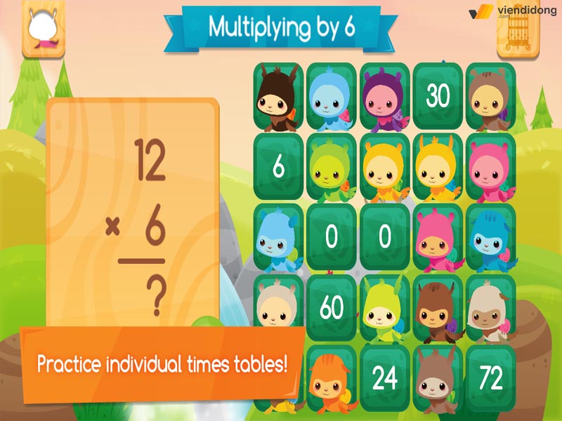 game dành cho trẻ em pet bingo