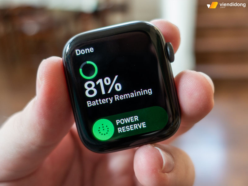 Thay pin Apple Watch battery life