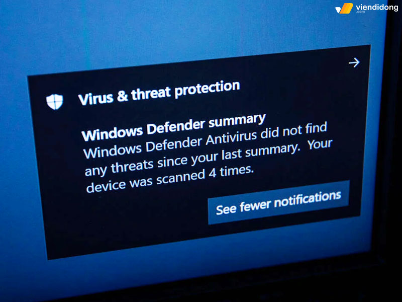 máy tính không mở được ứng dụng virus