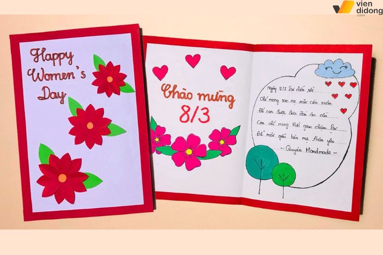 Hoa tươi trang nhã thay lời cảm ơn gửi đến cô giáo