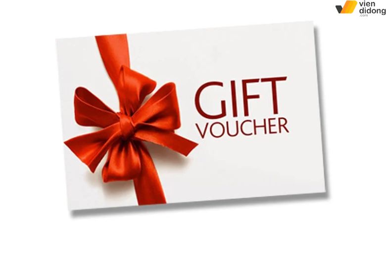 Gift voucher linh hoạt, phù hợp làm quà 8/3 nơi công sở