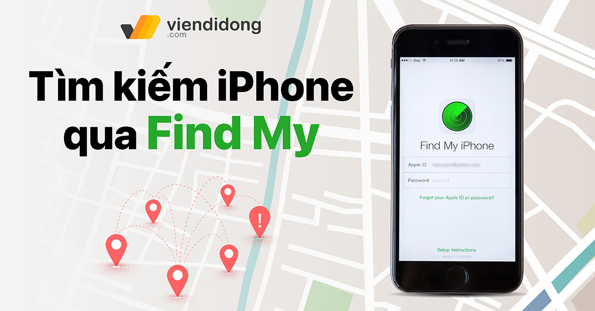 Người dùng có thể sử dụng Find My để tìm kiếm iPhone dù thiết bị đang tắt máy, ngoại tuyến hay tắt định vị