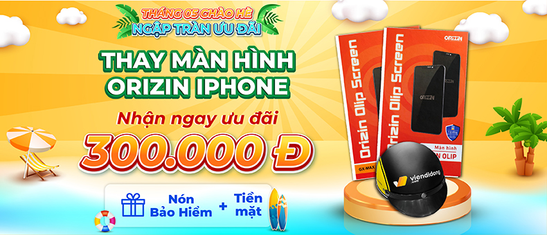 Thay màn iPhone – Nhận ưu đãi 300.000đ